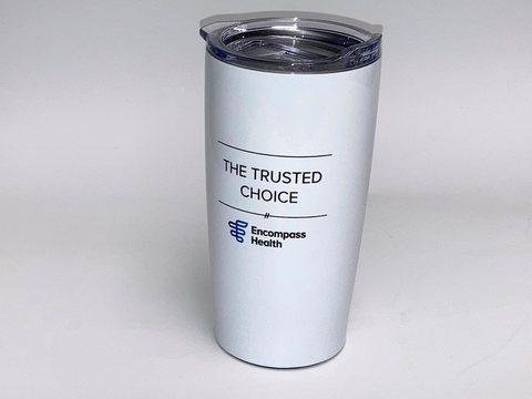 Encompass Health Trusted Choice 20 OZ. HIMALAYAN TUMBLER with Lid