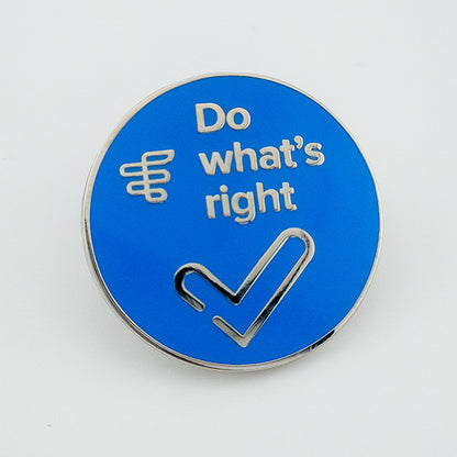 Values Pins - Do what's right