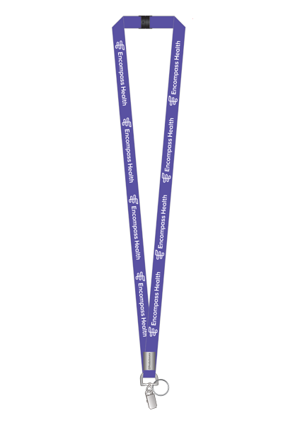 Purple Lanyard