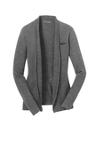 LSW289 Port Authority® Ladies Open Front Cardigan Sweater